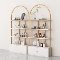 Idées de design pour les présentoirs de magasins de cosmétiques, design intérieur et extérieur de boutiques de maquillage, aménagement de l'agencement des meubles de magasins de cosmétiques