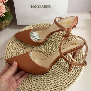 Zapatos de Tacón Alto Talon Femme 2025 de Alta Calidad con Punta Puntiaguda, Elegantes y a la Moda para Mujer, con Suela Roja - Product Image 6