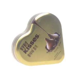 Металлическая жестяная коробка для конфет