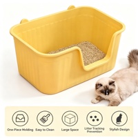 Precio de Fabricante: Arenero para Gatos, Bandeja Sanitaria Cerrada para Mascotas, Fácil de Limpiar, Suministros para Mascotas, Venta Directa de Fábrica OEM