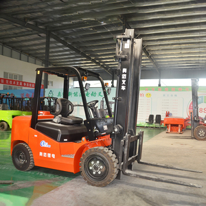 Carretilla elevadora eléctrica con batería 1T 1,5 T 2T <span class=keywords><strong>3t</strong></span> 3,5 t 5t Mini carretilla elevadora apiladora para almacenes - Product Image 2