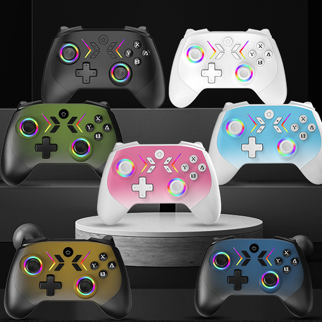 FANTECH 618 Hall-Effect Gamepad BT Wireless Joysticks 12 Programmable Button Game Controllers for PC Switch IOS Android