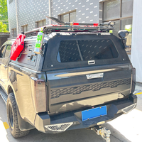 Boîte de rangement en alliage d'aluminium pour lit complet de camping-car pour Isuzu D-Max/Ford F150/GMC Canyon/Toyota Tacoma/Tundra/Nissan Titan