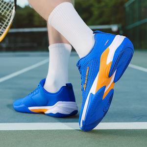 Профессиональная мужская женская обувь для тенниса и бадминтона с логотипом на заказ амортизирующая Нескользящая дышащая тренировочная повседневная одежда - Product Image 2