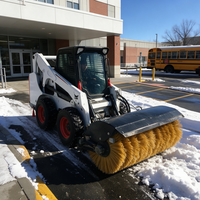 Skid-Steer Schneeschild-Anbaugerät zur Straßenräumung mit Direktlieferung vom Hersteller für Globale Händler