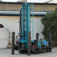Vente chaude 500m Diesel hydraulique mine de forage plate-forme de forage de puits d'eau plate-forme de forage