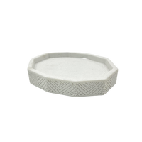 Ensemble de toilette simple et moderne, en résine, blanc, vente en gros,