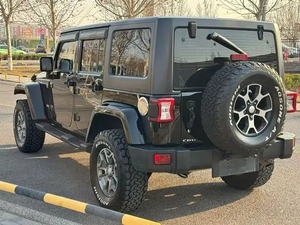 Personnalisation intérieure <span class=keywords><strong>Jeep</strong></span> <span class=keywords><strong>Wrangler</strong></span> <span class=keywords><strong>2015</strong></span> 2016 2017 Sahara Édition Anniversaire Volant <span class=keywords><strong>à</strong></span> Gauche Cuir SUV - Product Image 5