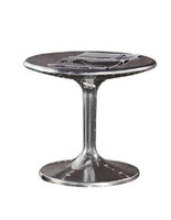 Ensemble table basse et chaises style loft industriel rétro aviateur pour salle à manger, salon ou chambre à coucher