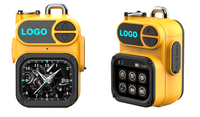 Speaker dengan layar LCD cerdas luar ruangan Speaker nirkabel portabel Mini baterai 500-1000mAh daya Output hingga 5W