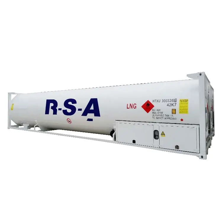 Hochwertiger Druckbehälter für LPG LNG 20 Fuß LNG-LPG-Speicherbehälter umweltfreundlich