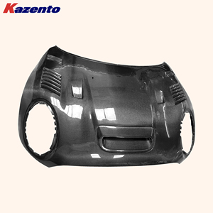 Per Mini <span class=keywords><strong>Clubman</strong></span> F54 15-24 6Dr in fibra di carbonio JW stile cofano di raffreddamento ventilato anteriore - Product Image 3