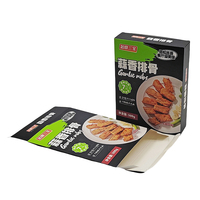Emballages personnalisés en carton pour aliments surgelés, imprimés en couleur, en matériaux recyclés, écologiques, pour vente en gros, pour plats préparés