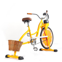 Exi Beachcruiser Fiets Reclame Sinaasappelsap Fruitblender Smoothie Cyclus Commerciële Juicer Afzuigmachine