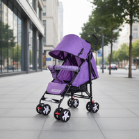 Poussette parapluie bébé quatre roues de haute qualité et économique, peut s'asseoir et s'allonger, ultra-légère, pour bébé dès 3 mois