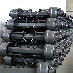 มณฑลซานตงจีนผลิตชิ้นส่วนกึ่งพ่วงอุปกรณ์เสริมเพลาล้อหลังสําหรับเยอรมัน B PW 12 t อเมริกัน <span class=keywords><strong>FU</strong></span> <span class=keywords><strong>WA</strong></span> 13 t - Product Image 4