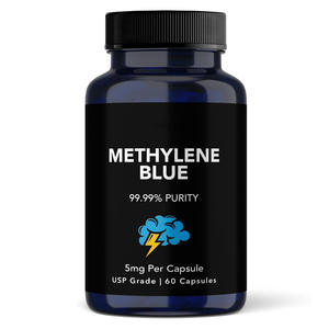 Cápsula de azul de metileno OEM con vitamina C para suplementos nootrópicos humanos Cápsulas de azul de metileno de 5 ~ 12 mg - Product Image 2