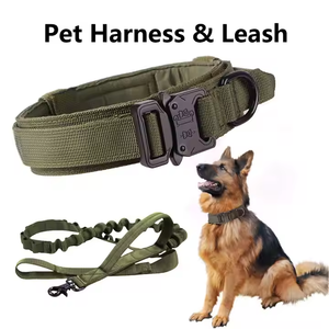 Fine Era, chaleco de entrenamiento para perros de lujo, arnés de fácil Control, conjunto de correa de cuello K9, nailon duradero para mascotas, moderno, elegante, recargable - Product Image 3