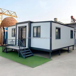 <span class=keywords><strong>Maison</strong></span> conteneur extensible chinoise de 20 pieds et 40 pieds, villa mobile à double ailes pour parc, cour, avec cuisine, matériau <span class=keywords><strong>en</strong></span> acier pour l'extérieur - Product Image 4