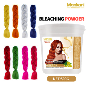 OEM meilleur professionnel sans ammoniaque blonde poudre de blanchiment organique poudre de blanchiment des cheveux pour éclaircir les cheveux vente en gros en usine - Product Image 2