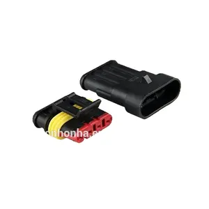 1 waterdichte hoes behuizing superseal socket connector female- male connector adapter kabel connector fabrikant