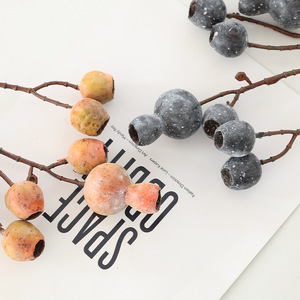 Fruits artificiels Manwen Pipe en plastique pour la décoration intérieure, accessoires de mariage et de festival - Product Image 4