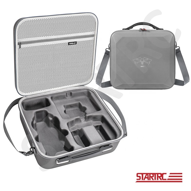 STARTRC Drone Case Portable Travel Bag Carrying Bag Controller Battery Charging Hub for DJI Air 3 Fly More Combo RC 2 RC-N2