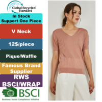 Pull tricoté mince pour femmes Pull Style coréen Mode d'été Vêtements féminins