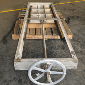 100 MM-2000MM मोरी गेट Penstock वाल्व के लिए पानी - Product Image 4