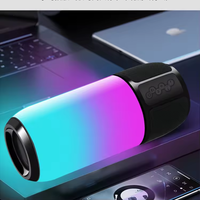 Haut-parleur sans fil transparent mini de haute qualité, portable, avec LED, lecteur MP3 MP5, batterie rechargeable, lecteur de musique, haut-parleurs de bureau
