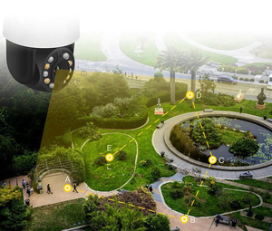 Caméra <span class=keywords><strong>IP</strong></span> PTZ extérieure 5MP avec zoom optique 20X, WiFi, PoE, double connexion, suivi intelligent IA Tuya, caméra de sécurité CCTV à dôme rapide - Product Image 3