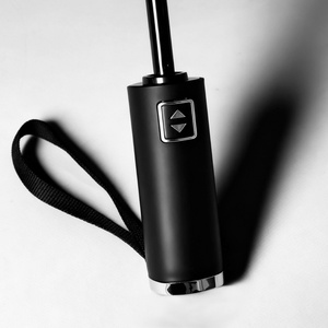 Smilx Unbreakable 8 RIBS Iron Tube 97cm Modern Windproof Three-Folding Travel <b>Umbrella</b> Pongee All-in-One Fully-<b>Automatic</b> - Product Image 6