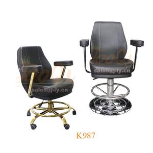 K1027 chaise <span class=keywords><strong>de</strong></span> casino <span class=keywords><strong>de</strong></span> style allemand, <span class=keywords><strong>tabouret</strong></span> <span class=keywords><strong>de</strong></span> <span class=keywords><strong>bar</strong></span> avec accoudoir pivotant pour jeu - Product Image 3