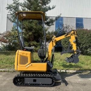 Mini-excavatrice agricole multifonctionnelle de 0,8 tonne à chenilles en caoutchouc pour jardin et ferme, vente directe usine - Product Image 2