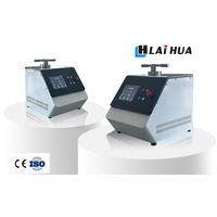 Machines de montage métallographique électriques pour l'incrustation et la préparation de deux échantillons, avec spécifications de moule personnalisées