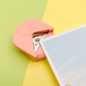 Bricolage fait à la main artisanat <span class=keywords><strong>bordure</strong></span> R4 coin Cutter papier rond - Product Image 5