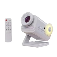 Projecteur de galaxie 3D, 60 scènes, lampe de projection d'étoiles holographique, télécommande, mini planétarium HD, veilleuse pour cadeau d'anniversaire ou de Noël