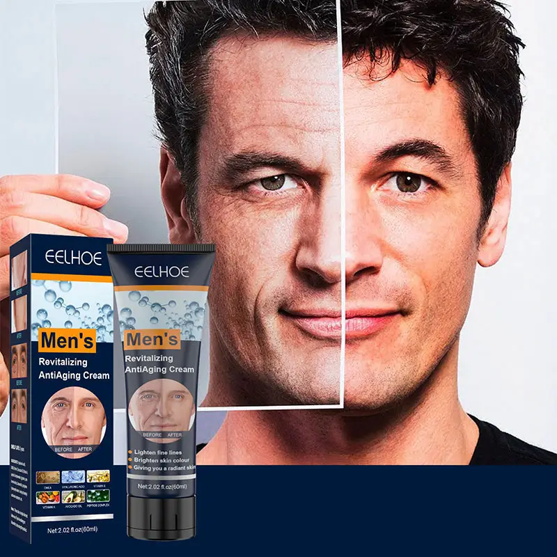 Men Skin Care Cream Face Wash Cleanser Control Face Anti Acne Moisturizing Cream Men's Skin Care Products