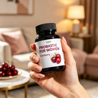 Comprimés Probiotiques Personnalisés Service OEM ODM pour la Santé Intestinale Féminine, Canneberge, Prébiotique, Enzymes Digestives, Soutien Immunitaire Naturel