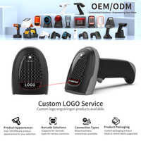 Escáner de Código de Barras 2D Portátil Xincode, Lector de Códigos de Barras 1D USB, Lector de Códigos QR Inalámbrico para Supermercado