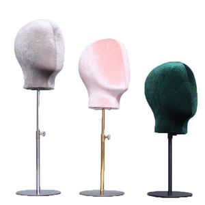 Soporte de estante de exhibición para sombrero de peluca, maniquí de publicidad de cabello para producto para escaparate - Product Image 2