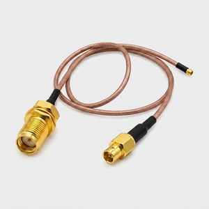 Câble coaxial RG316 RG58, assemblage de câbles à faible perte 50 Ohm avec connecteurs RF pour tests et mesures WiFi GSM LTE - Product Image 2