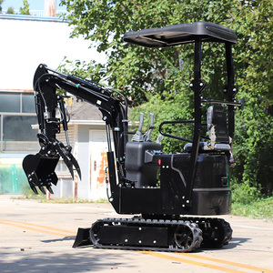 Nouvelle mini-excavatrice sur chenilles de 800 kg, hydraulique HYDAC, commande PLC, pour travaux en espace restreint, haute efficacité, certifiée CE/EPA - Product Image 2