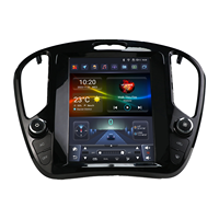 CARUPEZ 9.7 inci Android Auto GPS DSP Stereo Mobil untuk Juke 2011-2018 & Infiniti ESQ 2014-2019