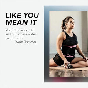 Grosir Neoprene pemangkas perut Cincher pelangsing pinggang pelatih untuk wanita dan pria Sauna keringat Band pinggang sabuk pelatih Wrap - Product Image 5