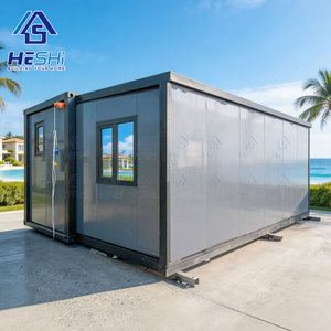 Casa Prefabricada Expandible de Acero de 20 y 40 Pies, Contenedor Portátil de Lujo con 1, 2, 3, 4 o 5 Dormitorios - Product Image 1