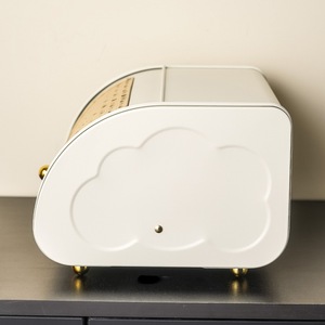 Caja de almacenamiento minimalista para escritorio, caja rectangular de mimbre tejido para joyería y cosméticos, uso en entrada de casa, capacidad de 13400 cm - Product Image 3