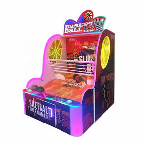 Máquina de Baloncesto Arcade para Niños, Juego de Tiro de Baloncesto Callejero, Equipo de Entretenimiento Comercial, Venta al por Mayor - Product Image 4