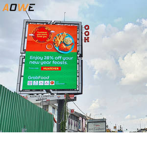 P6 P8 P10กลางแจ้งด้านหน้าการบำรุงรักษาโฆษณาอิเล็กทรอนิกส์ Fanless LED ป้ายคณะกรรมการเงียบ IP68ดิจิตอลเมทริกซ์หน้าจอแสดงผล - Product Image 6