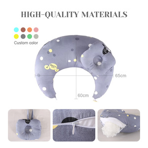 OEM Custom polivalente cuscino per l'allattamento al seno supporto Comfort <span class=keywords><strong>gravidanza</strong></span> allattamento cuscino per il corpo per la <span class=keywords><strong>mamma</strong></span> e il bambino - Product Image 2